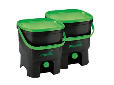 Bokashi Organko S2 Eco Afvalb Bran Inc Zwart-groen