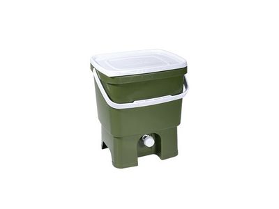 Bokashi Organico Eco Pouvelle Vert Olive 33.2x28xh39cm Incl Bran 16l
