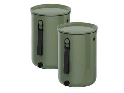 Bokashi Organko 2 Bac A Compost Vert 23.3x32.5cm-bac 9.6l-1kg Bran