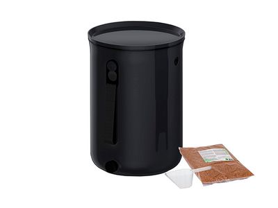 Bokashi Organko 2 Ocean 9,6l Noir D23,3xh32,3cm - Incl. 1kg Bran 80001