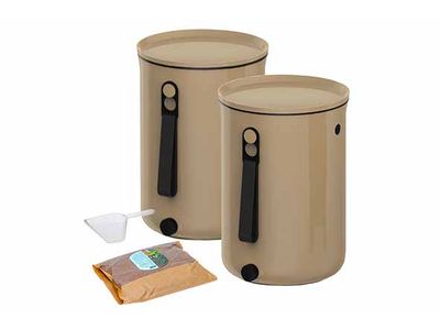 Bokashi Organko Beige Set 2   2kg Bran 