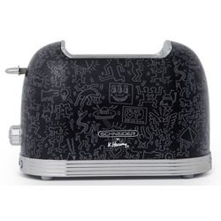 Schneider Grille-pain 2 fentes Keith Haring noir 