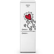 Réfrigérateur combiné Keith Haring 249 L blanc 