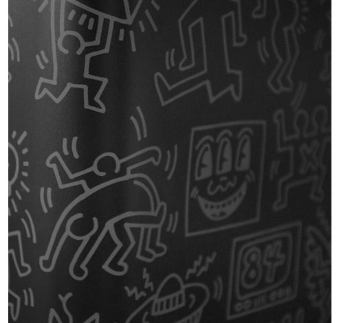 Keith Haring Koelvriescombinatie 211L zwart  Schneider