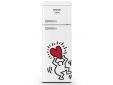 Keith Haring Koelvriescombinatie 211L wit