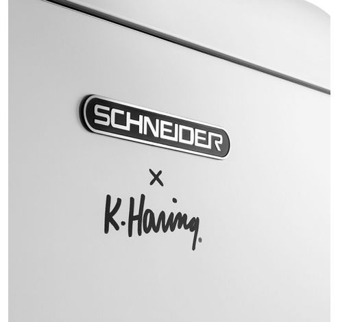 Réfrigérateur 1 porte Keith Haring 229 L blanc  Schneider