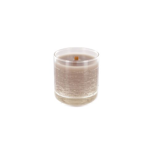 WHISKY GEURKAARS TAUPE IN GLAS 30U  Hautekiet Candles