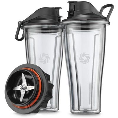 Ascent mengbeker 600 ml + messen (2 st) Vitamix