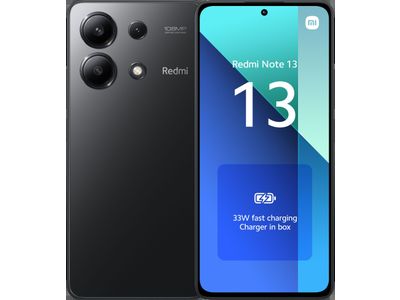 Redmi Note 13 4G 8GB RAM 256GB ROM - Midnight Zwart