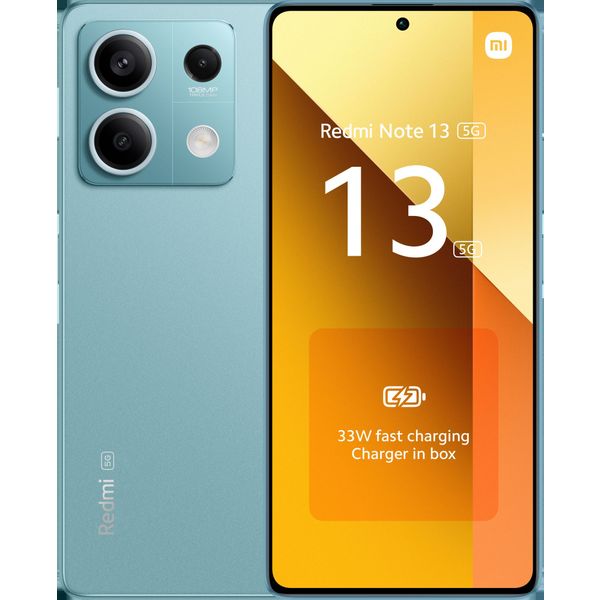 Xiaomi Redmi Note 13 5G 8GB RAM 256GB ROM - Ocean Teal Blauw