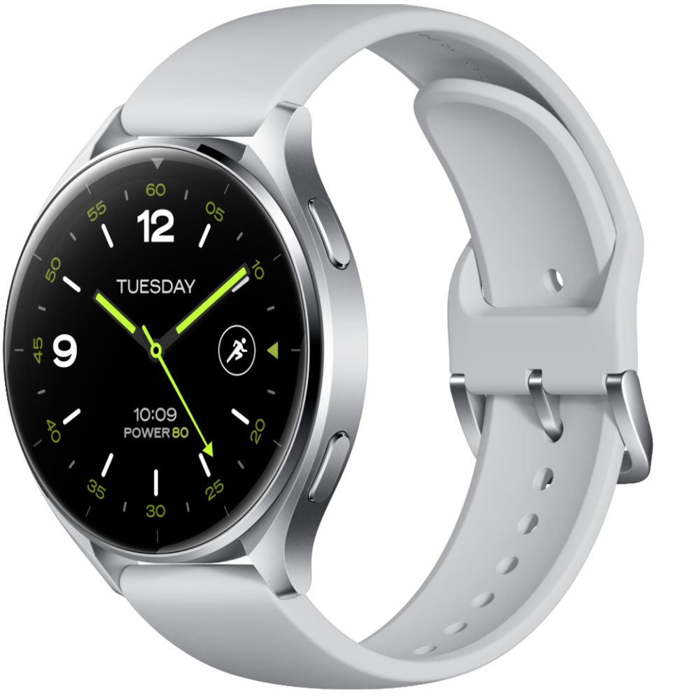 Xiaomi watch 2 silver + gray tpu strap 