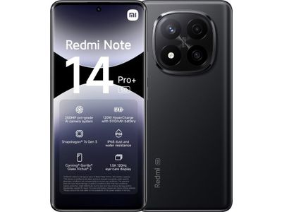 redmi note 14 pro+ 12+512gb black