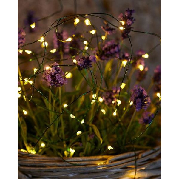 Kerstverlichting Knirkle Clear/Green, 40xled 