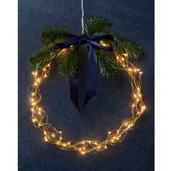 Kerstverlichting Knirkle Clear/Gold - 80 leds 