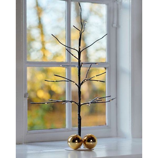 Kerstboom Kira Tree 50H brown/snowy 