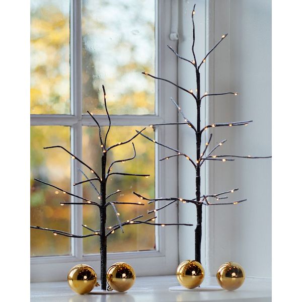 Kerstboom Kira Tree 50H brown/snowy 