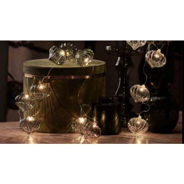 Kerstverlichting Millie Garland 8L Clear 