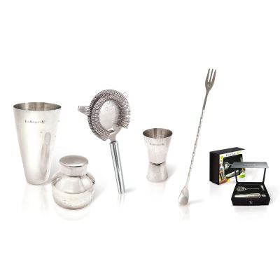 Cocktail set inox in geschenkdoos  Vin Bouquet 