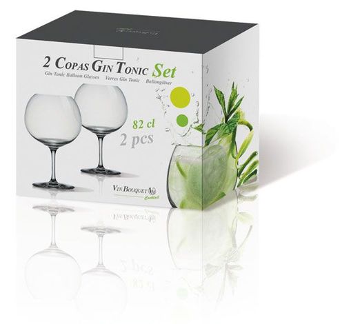 Verre Gin Tonic - lot de 2   Vin Bouquet 