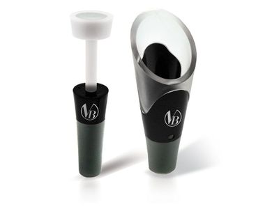 Bec verseur avec filtre + bouchon sous vide