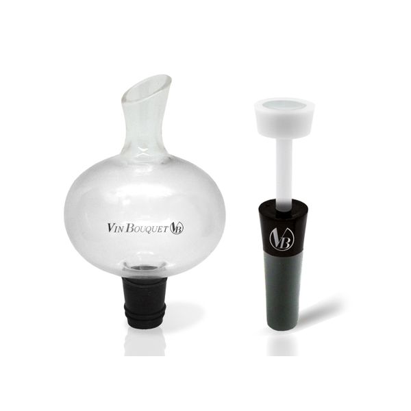 Vin Bouquet  Decanteerbol + vacuumstopper