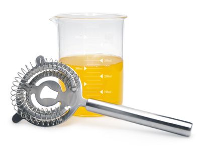 Cocktail-set: maatbeker+strainer