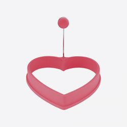 Dotz Anneau en silicone pour oeuf coeur rose 