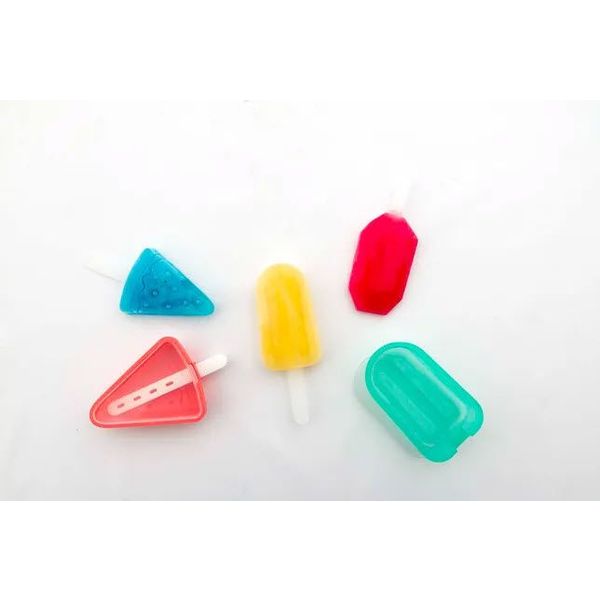 Dotz Ijsjesvorm uit silicone diamant, watermeloen of lolly