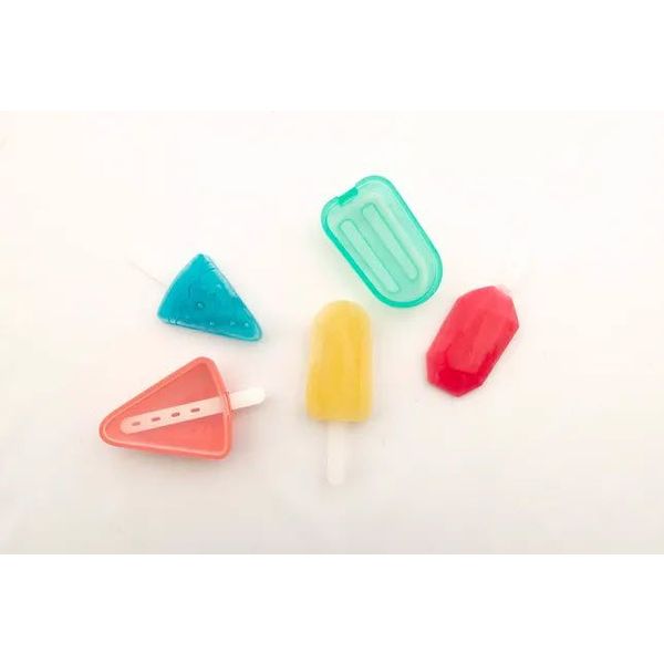 Dotz Ijsjesvorm uit silicone diamant, watermeloen of lolly