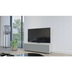 Ardeno TV-kast MIKA140SOUND wit met geperforeerde metalen klep 