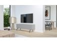 TV-kast MIKA180SOUND grijs met geperforeerde metalen klep