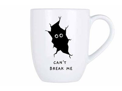 Cosy Mug 53cl Can't Break Me D9,8xh11,9cm