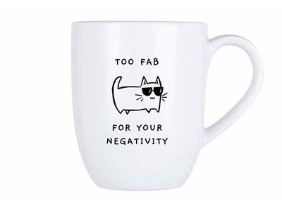 Cosy Mug 53cl Too Fab For Your Negativi Ty D9,8xh11,9cm
