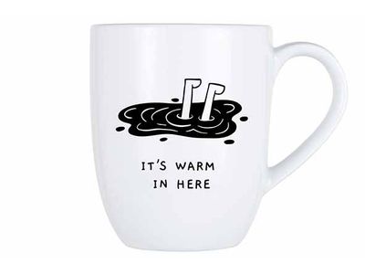 Cosy Mug 53cl It's Warm In Here D9,8xh11,9cm