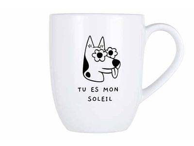 Cosy Mug 53cl Tu Es Mon Soleil D9,8xh11,9cm