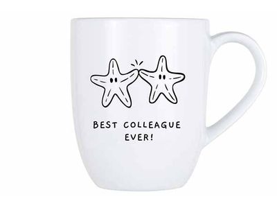 Cosy Mug 53cl Best Colleague Ever! D9,8xh11,9cm