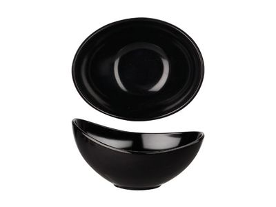 Alchemy Buffet Schaal 10x7.5xh11cm S6 4.97cl - Melamine Black  Zplbm101