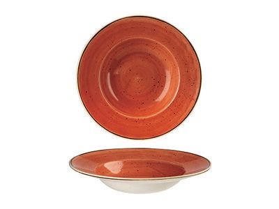Stonecast Orange Diep Bord D28 S12 46.8cl  Ssosvwbl1
