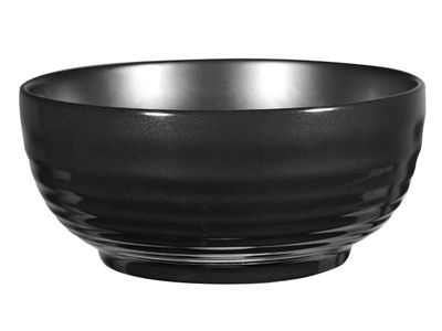 RUSTIC BLACK GROTE KOM D21CM SET4