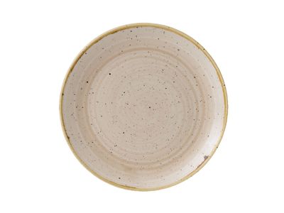 Stonecast Cream Bord D21.7cm Set12 Snmsevp81