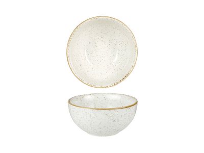 Stonecast White Soepkom D13.2x6.3cm S12 47 Cl Swhsrbl61