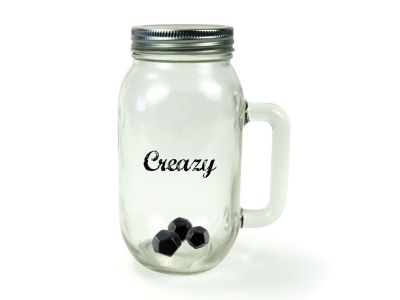 Creazy set om slagroom te maken ø 9cm H 16cm
