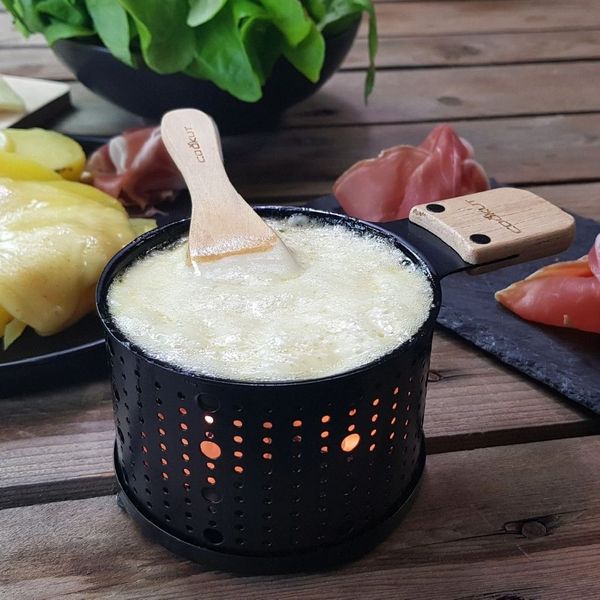 LUMI2RO Kaars raclette apparaat voor 2 personen 