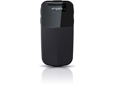 Glam Senioren mobiele telefoon Zwart