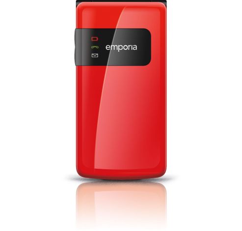 Flip Basic Senioren mobiele telefoon Red  Emporia