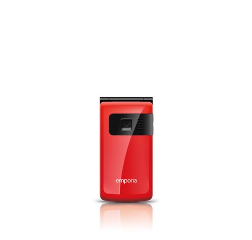 Flip Basic Senioren mobiele telefoon Red  Emporia