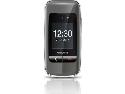 One Senioren Clamshell GSM gray silver