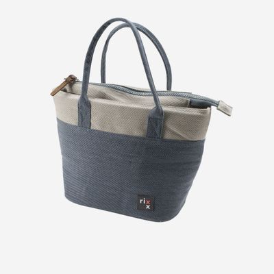 Sac isotherme bleu foncé et gris 33x14x21.5cm  Rixx