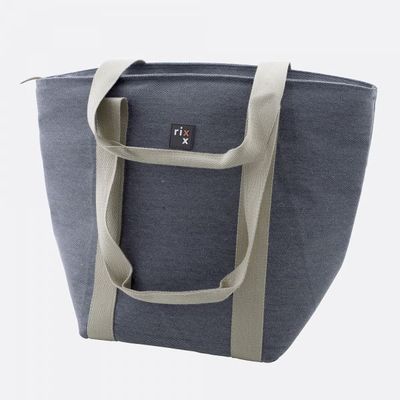 sac isotherme avec bandoulières bleu foncé 44x22x34cm  Rixx