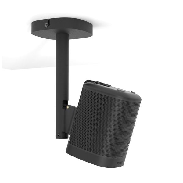 Cavus Plafondbeugel voor Sonos One ONE / SL Zwart